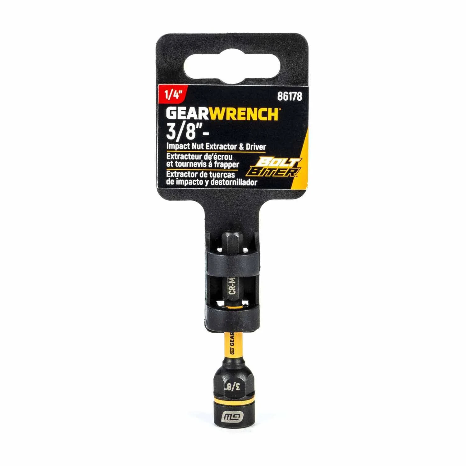 Gearwrench 86178 3/8" Bolt Biter Nut Extractor & Driver - Image 4