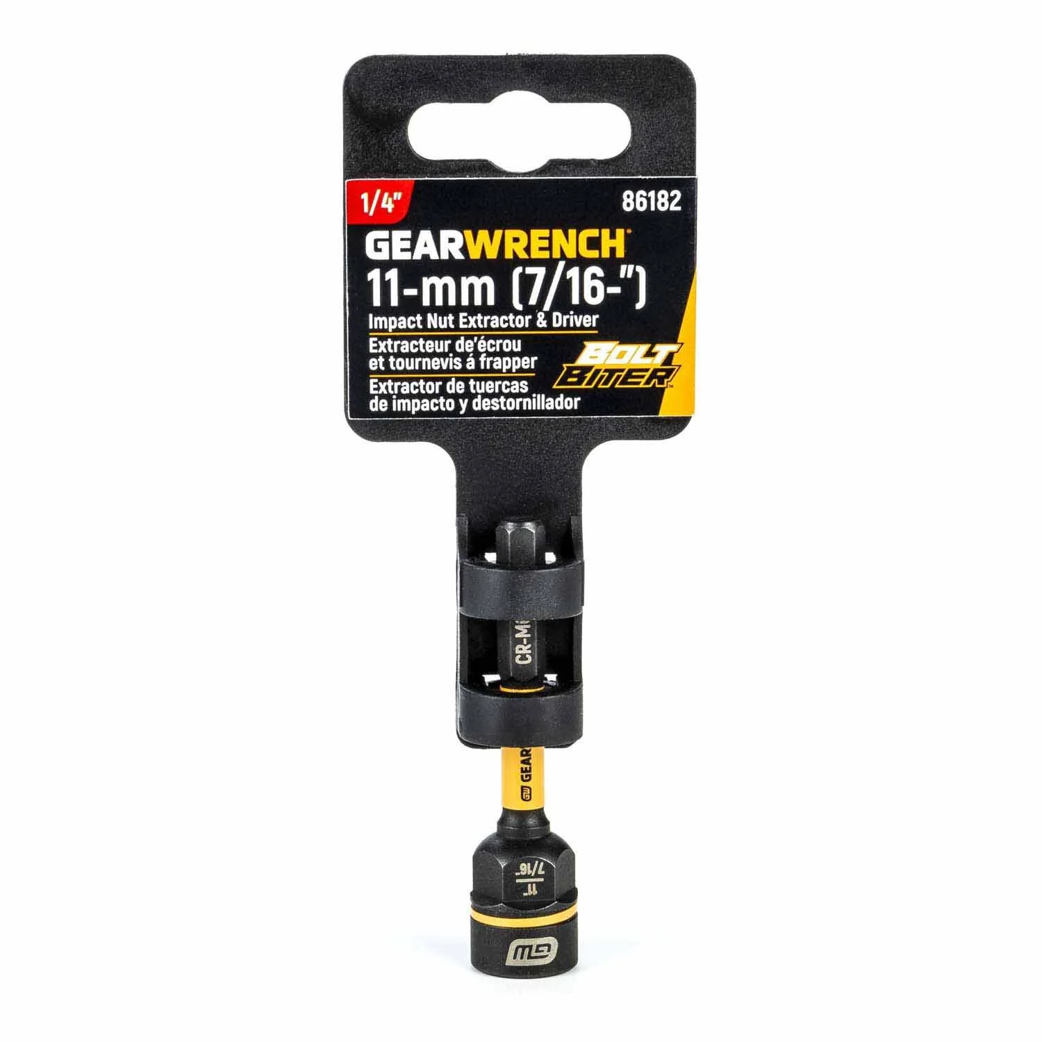 Gearwrench 86182 Bolt Biter Nut Extractor & Driver (11 mm) - Image 4