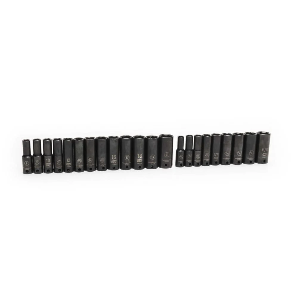 GearWrench 86533 49 Pc. 3/8" Drive 6 Point Standard & Deep Impact SAE/Metric Socket Set - Image 3