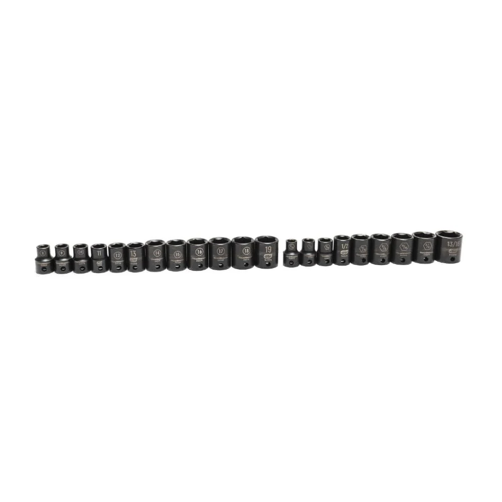 GearWrench 86533 49 Pc. 3/8" Drive 6 Point Standard & Deep Impact SAE/Metric Socket Set - Image 4