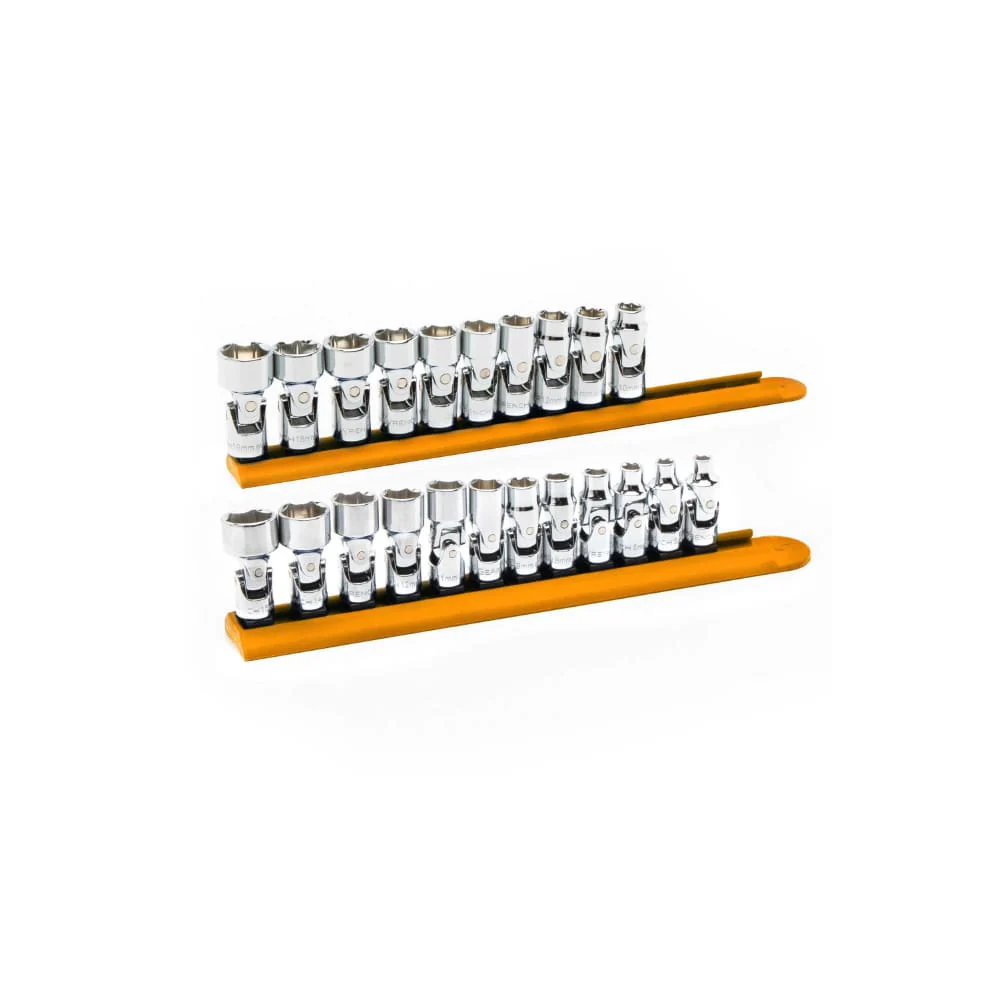 GearWrench 86539 22 Pc. 1/4" and 3/8" Drive 6 Point Metric Flex Socket Set - Image 3