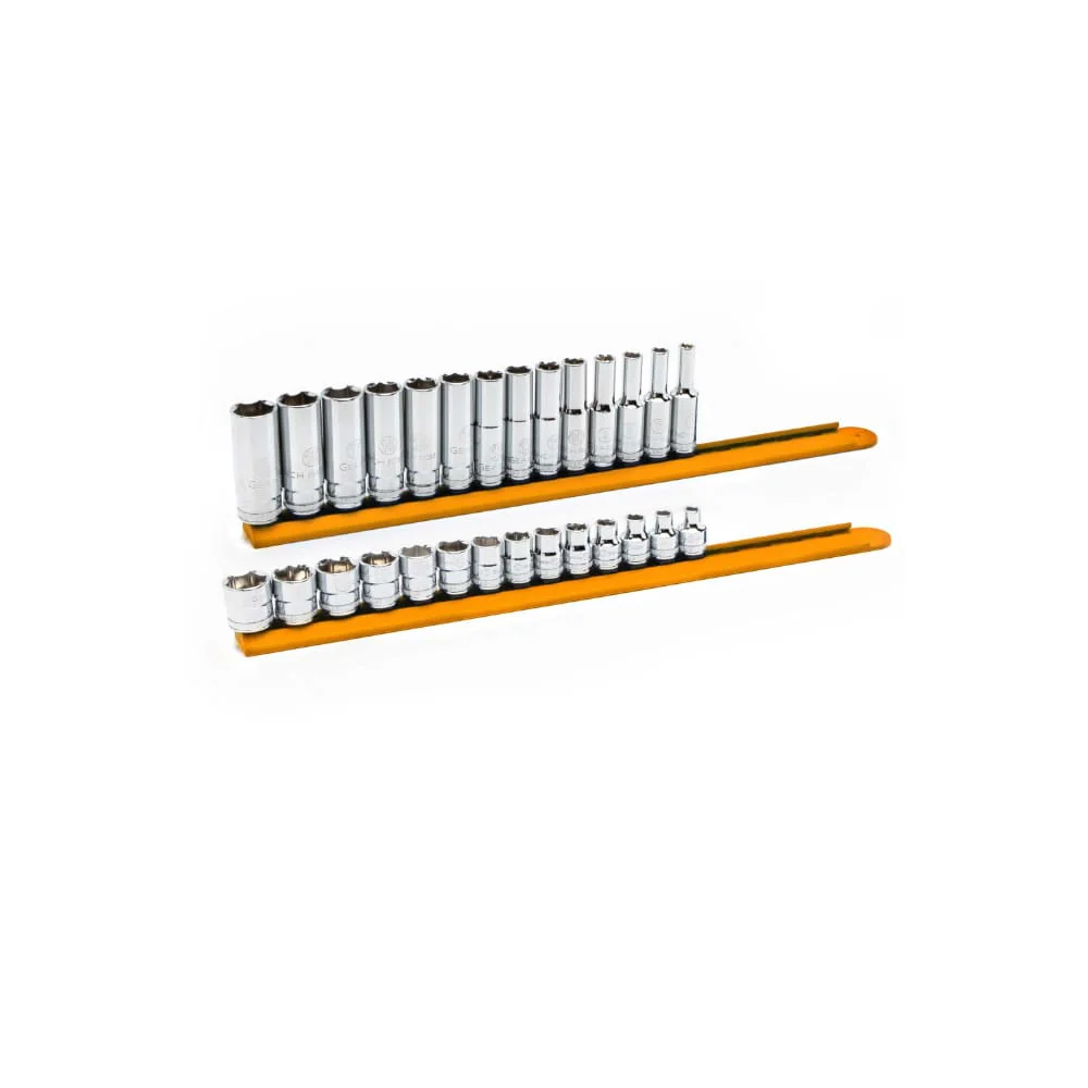 GearWrench 86540 28 Pc. 3/8" Drive 6 Point Standard and Deep Socket Set - Image 3