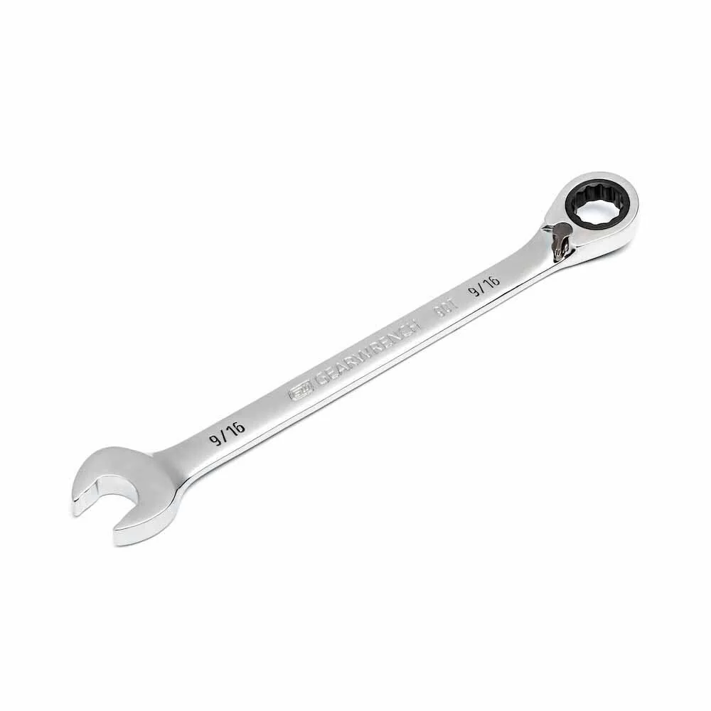 GearWrench 86646 9/16" 90-Tooth 12 Point Reversible Ratcheting Wrench - Image 2