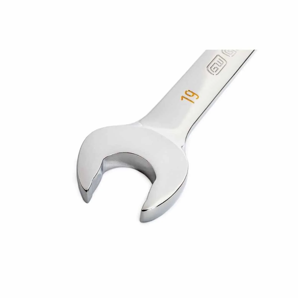 GearWrench 86719 19mm 90-Tooth 12 Point Flex Head Ratcheting Combination Wrench - Image 3