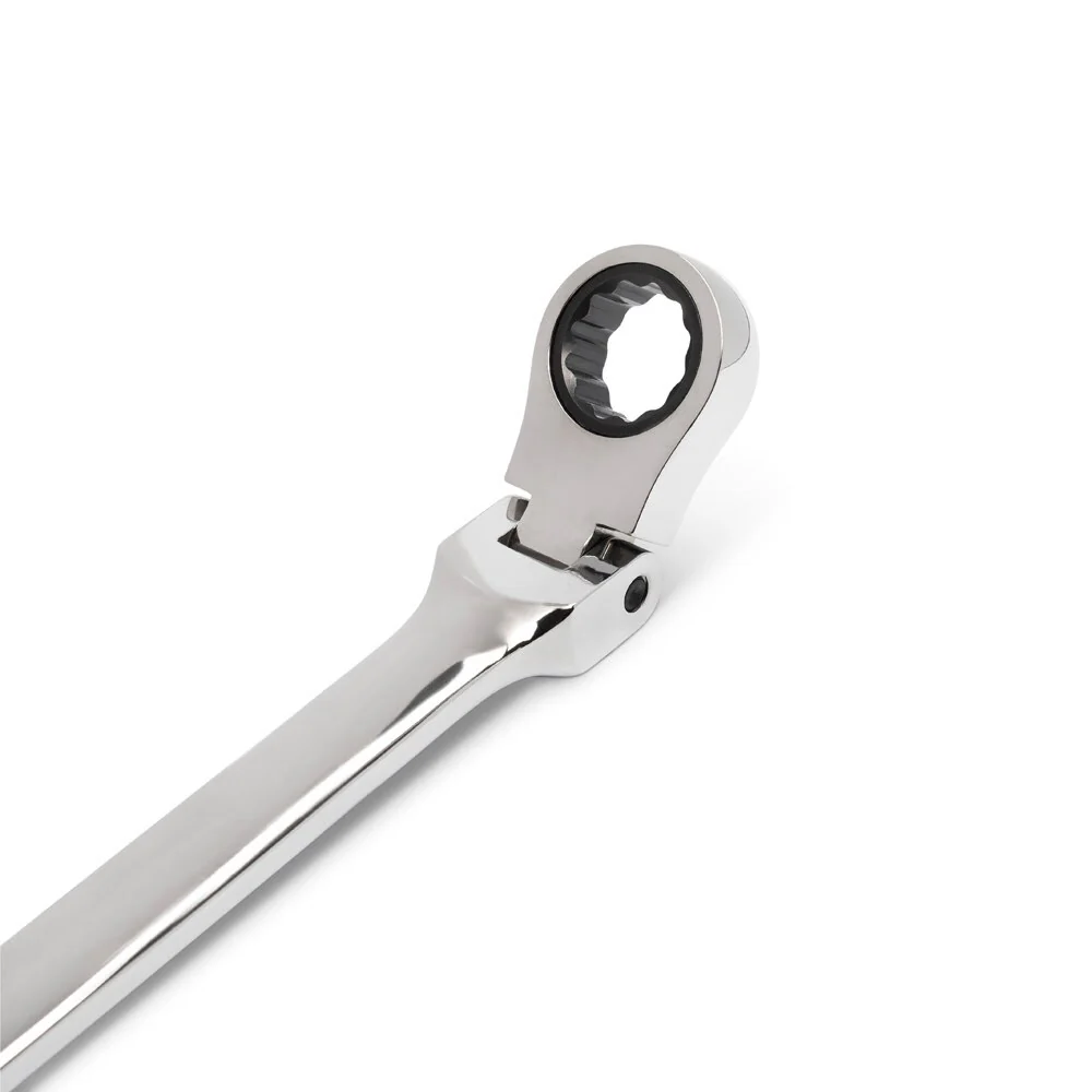 GearWrench 86830 6 Piece 90-Tooth 12 Point Metric GearBox Double Flex Ratcheting Wrench Set - Image 3