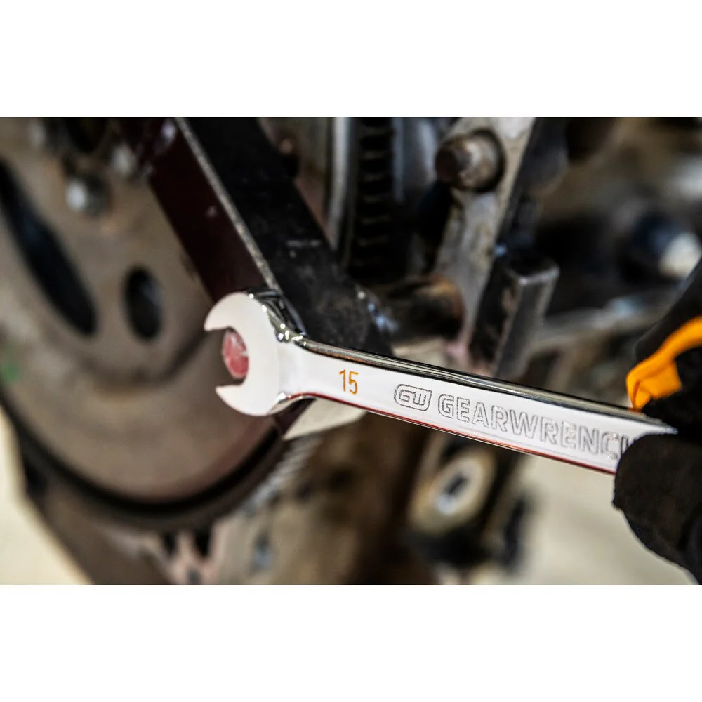 GearWrench 86913 13mm 90-Tooth 12 Point Ratcheting Combination Wrench - Image 6