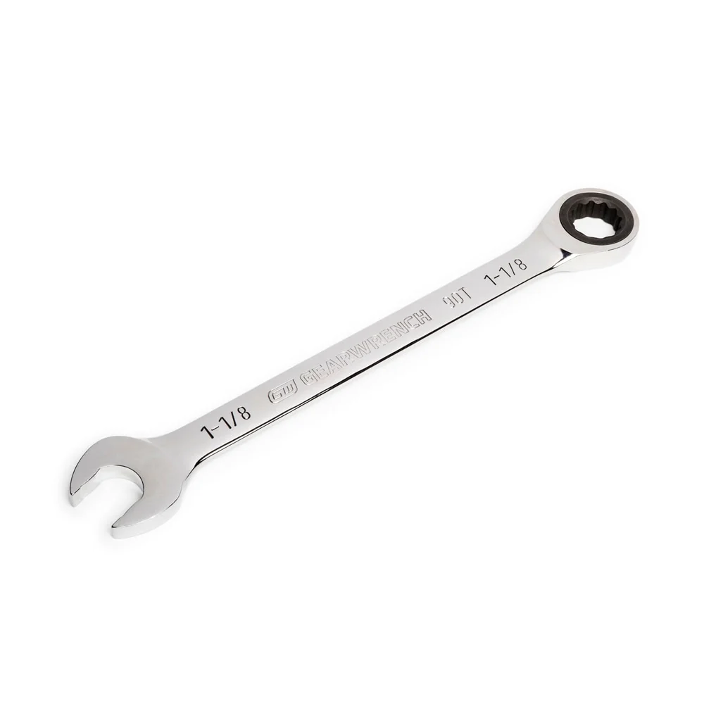GEARWRENCH 86955 1-1/8 Inch 90-Tooth 12 Point Ratcheting Combination Wrench - Image 3
