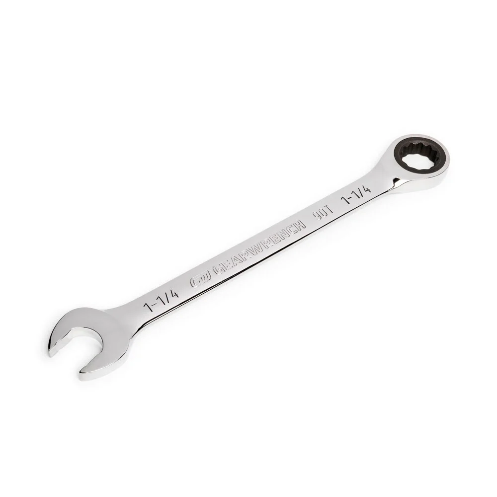 GearWrench 86956 1-1/4" 90-Tooth 12 Point Ratcheting Combination Wrench - Image 3