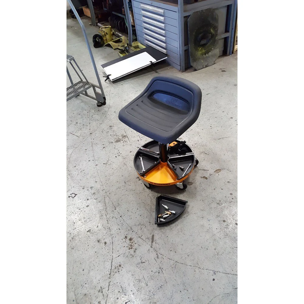 GearWrench 86994 Adjustable Height Swivel Mechanics Seat 18" to 22" - Image 6