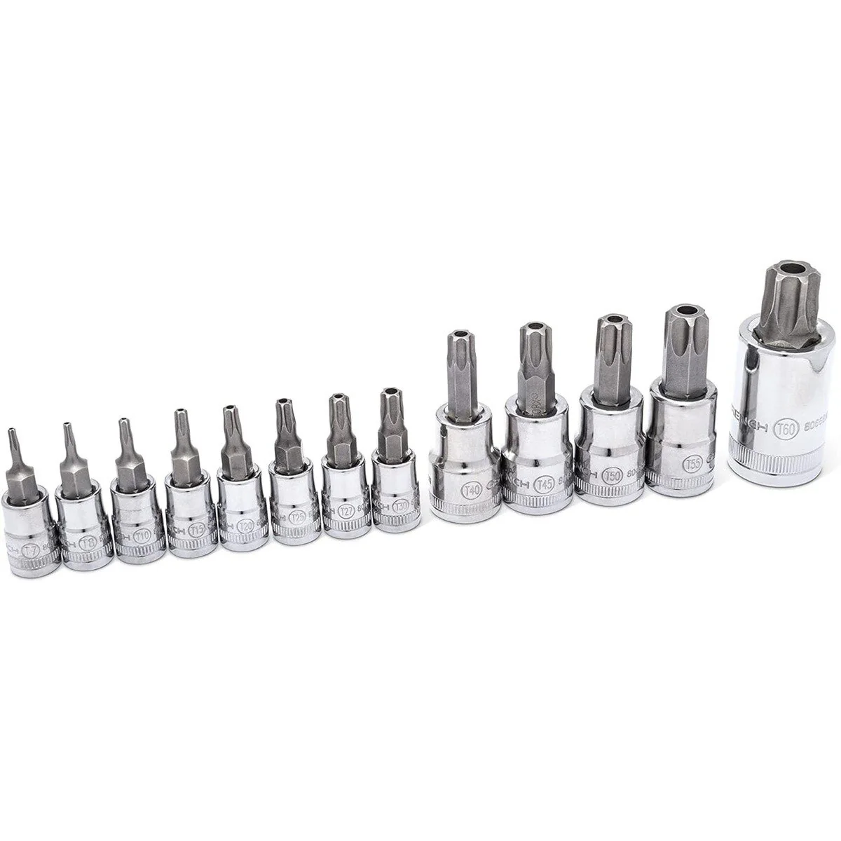GearWrench 89087 49 PC. Metric/SAE Torx Bit Set 1/4", 3/8", 1/2" - Image 4