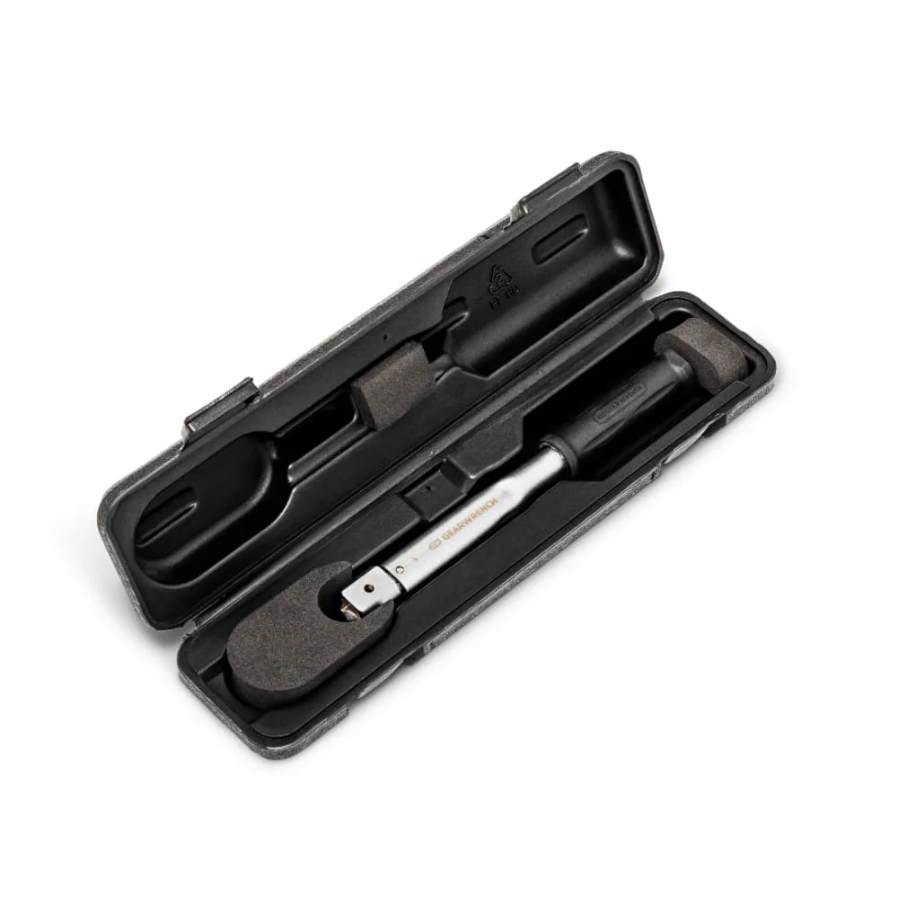 GearWrench 89461 9mm x 12mm Preset Interchangeable Head Torque Wrench 5-25Nm - Image 3