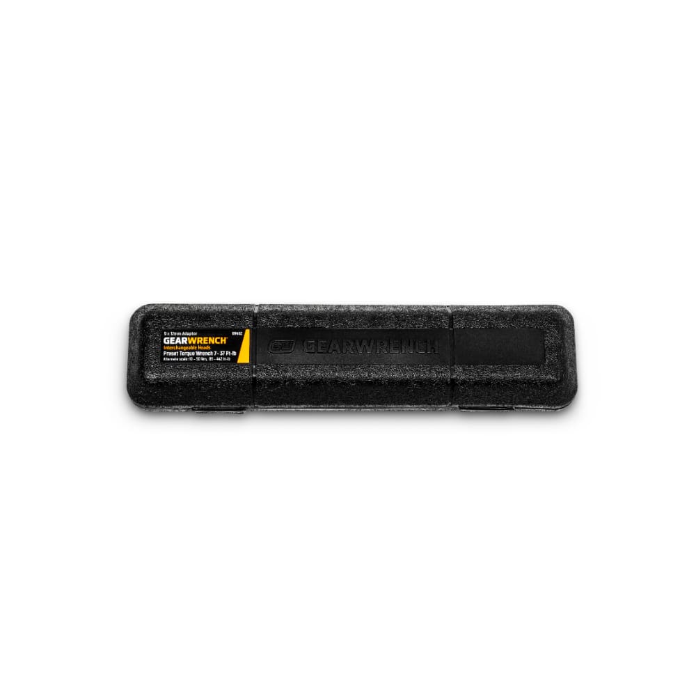 GearWrench 89462 9mm x 12mm Preset Interchangeable Head Torque Wrench 10-50Nm - Image 4