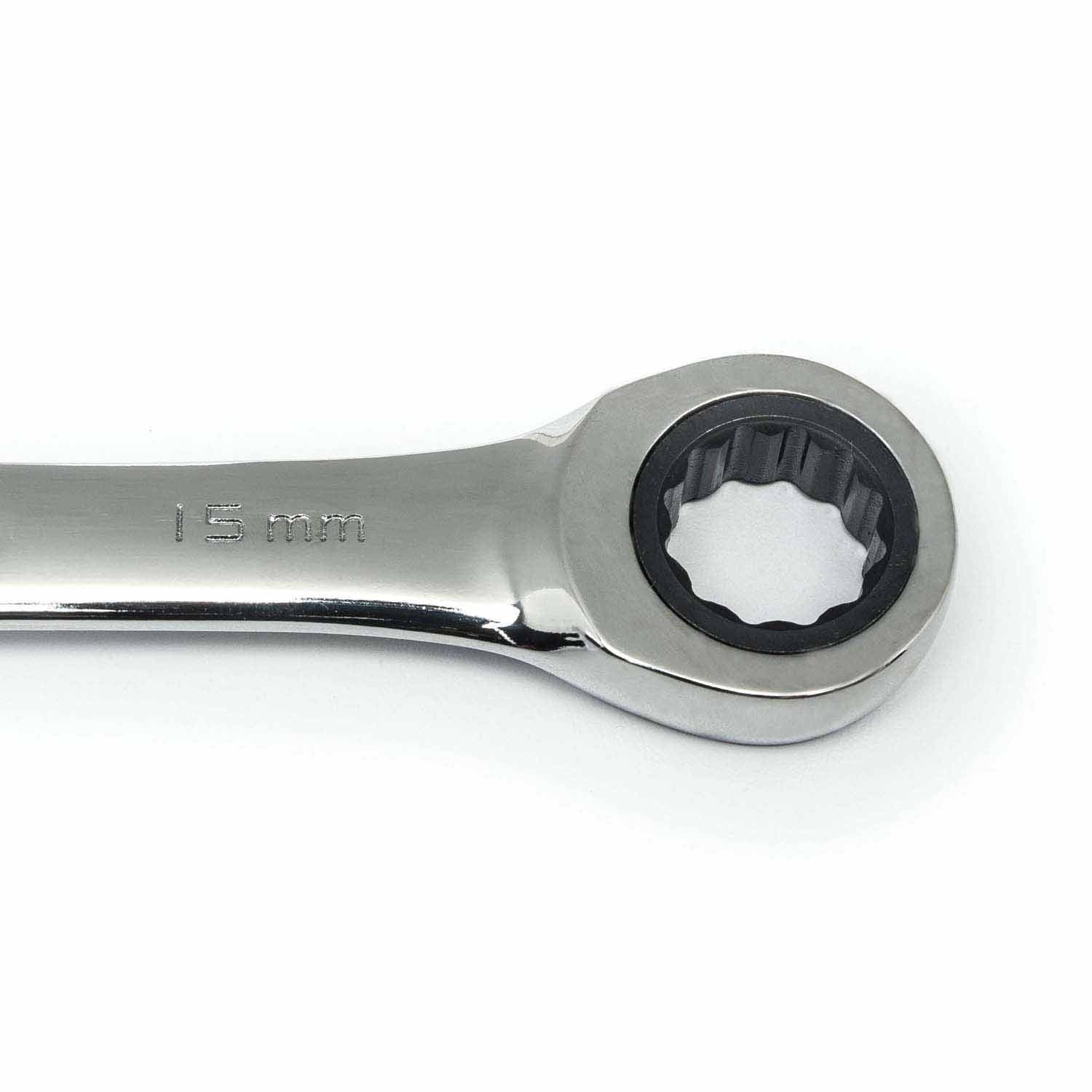 Gearwrench 93004D 5 Pc. 72-Tooth 12 Point Ratcheting Combination Metric Wrench Set - Image 5