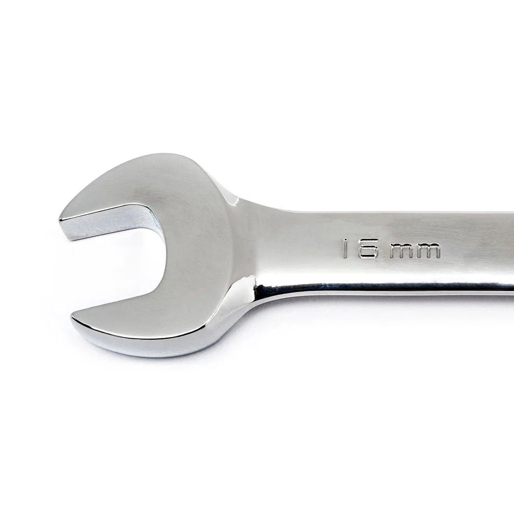 GearWrench 9416 16 Pc. 72-Tooth 12 Point Ratcheting Combination Metric Wrench Set - Image 8