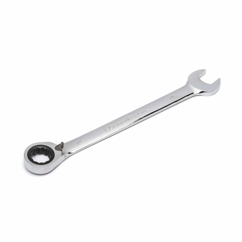 GearWrench 9509N 13 Pc. 72-Tooth 12 Point Reversible Ratcheting Combination SAE Wrench Set - Image 5