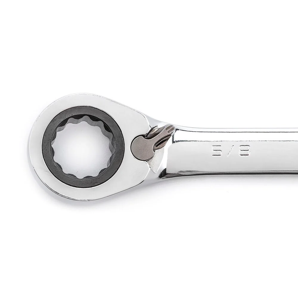 GearWrench 9533N 8 Pc. 72-Tooth 12 Point Reversible Ratcheting Combination SAE Wrench Set - Image 3