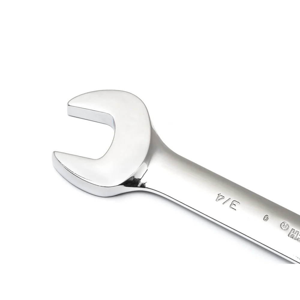 GearWrench 9700 7 Pc. 72-Tooth 12 Point Flex Head Ratcheting Combination SAE Wrench Set - Image 3