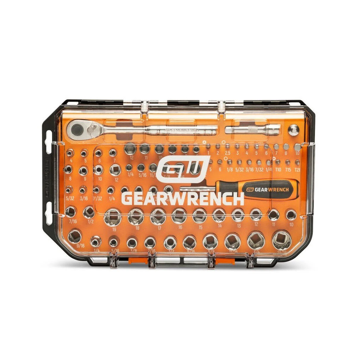 GearWrench GW38CBMTS75 75 Piece Mechanics Tool Set - Image 2
