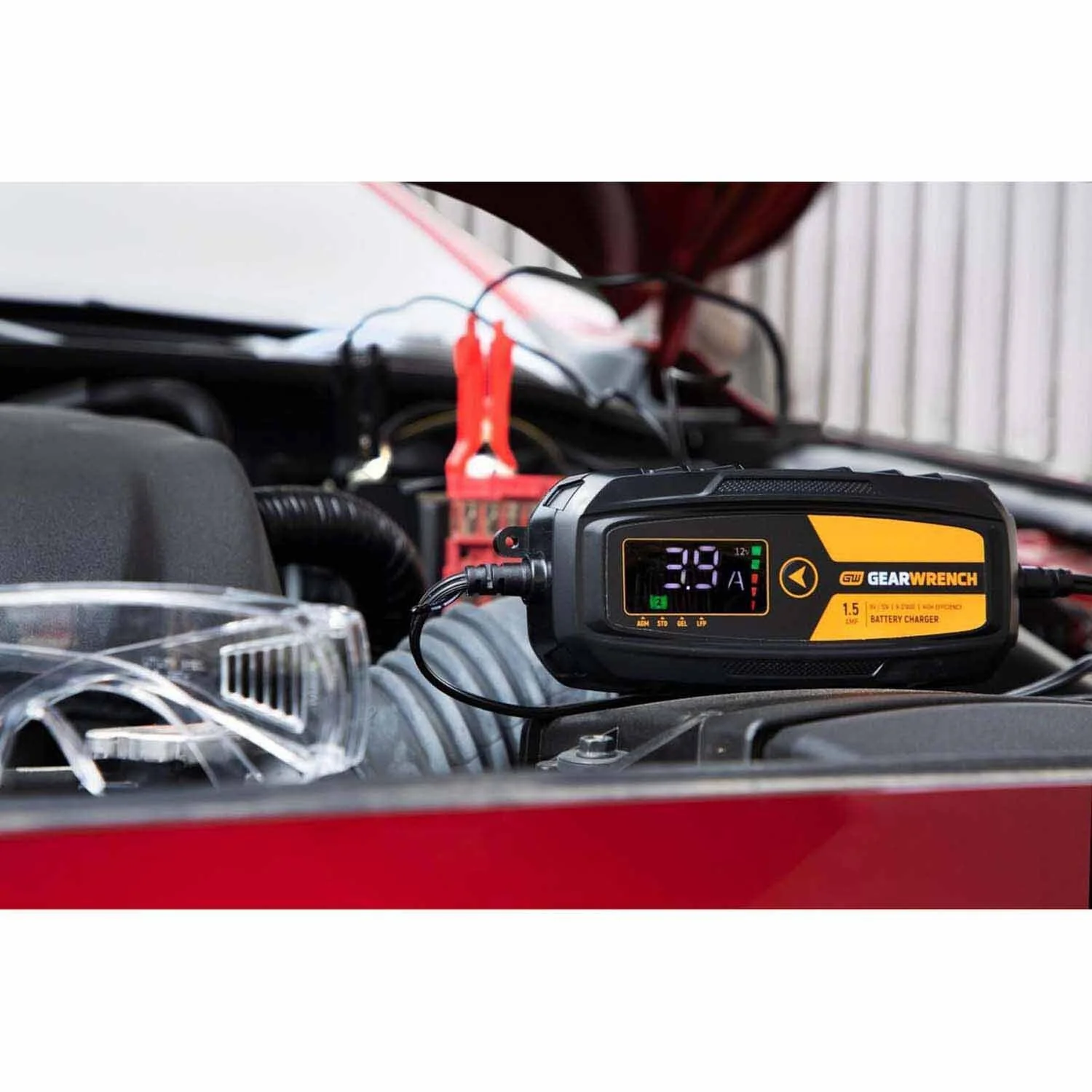 GearWrench GWBC015 1.5A 6V/12V Battery Charger and Maintainer - Image 8