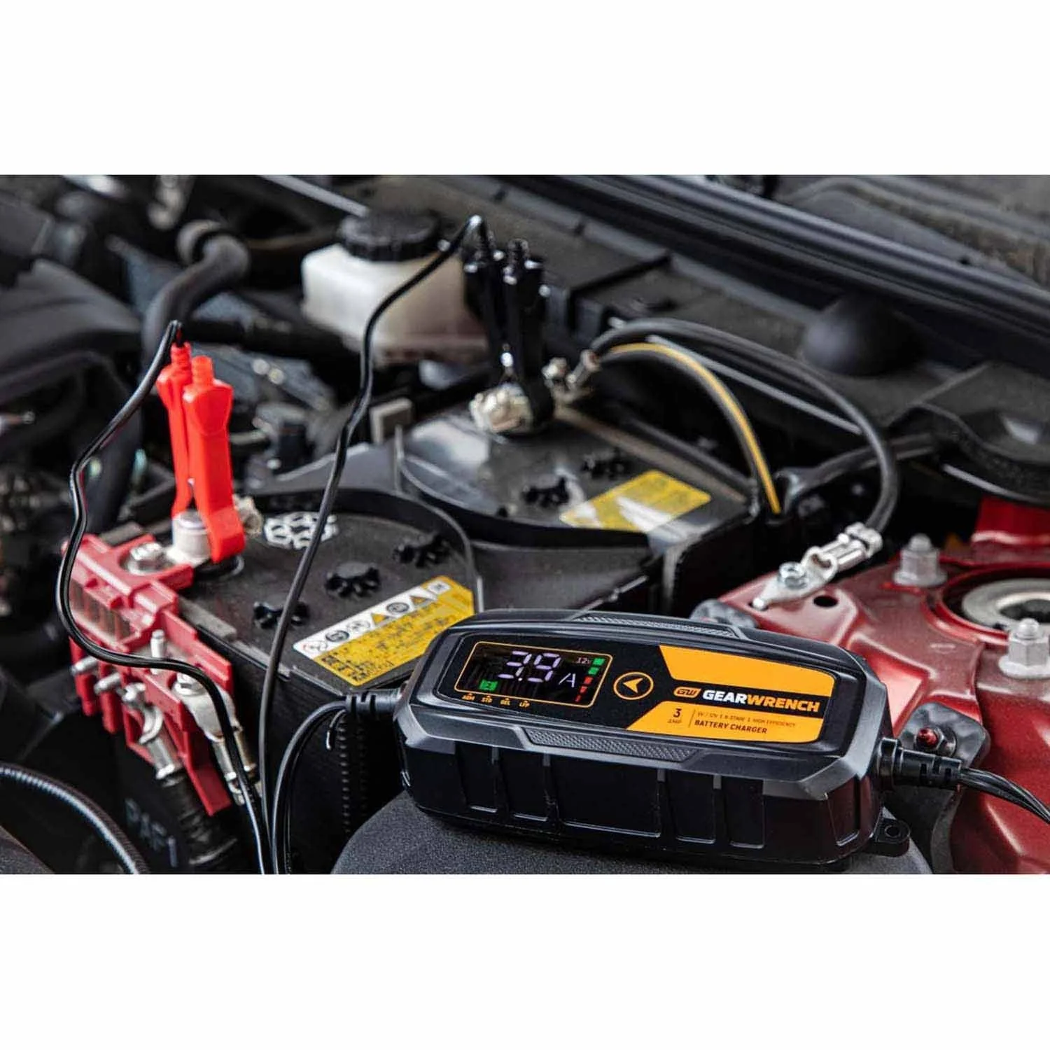 GearWrench GWBC030 3A 6V/12V Battery Charger and Maintainer - Image 8