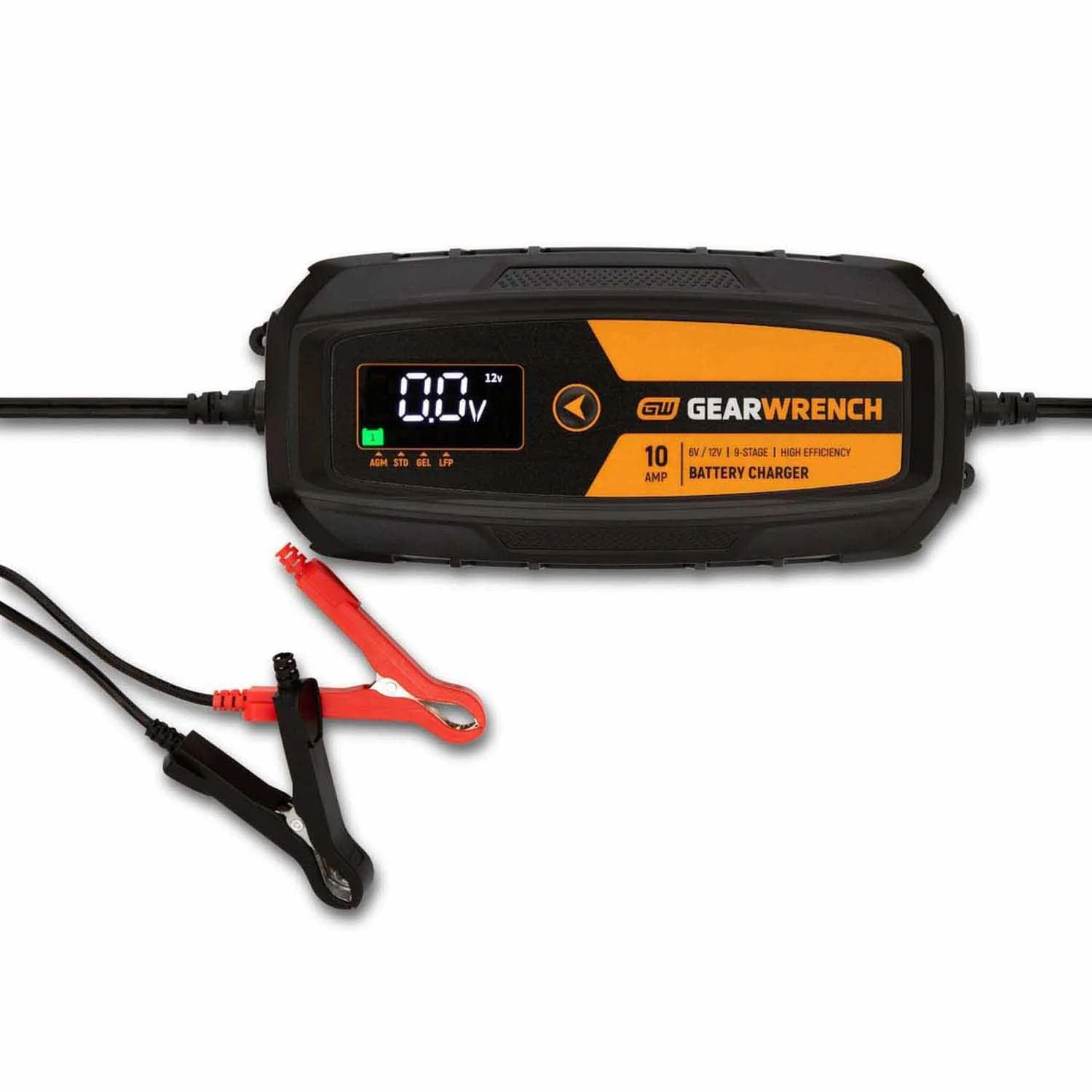 GearWrench GWBC100 10A 6V/12V Battery Charger and Maintainer - Image 2