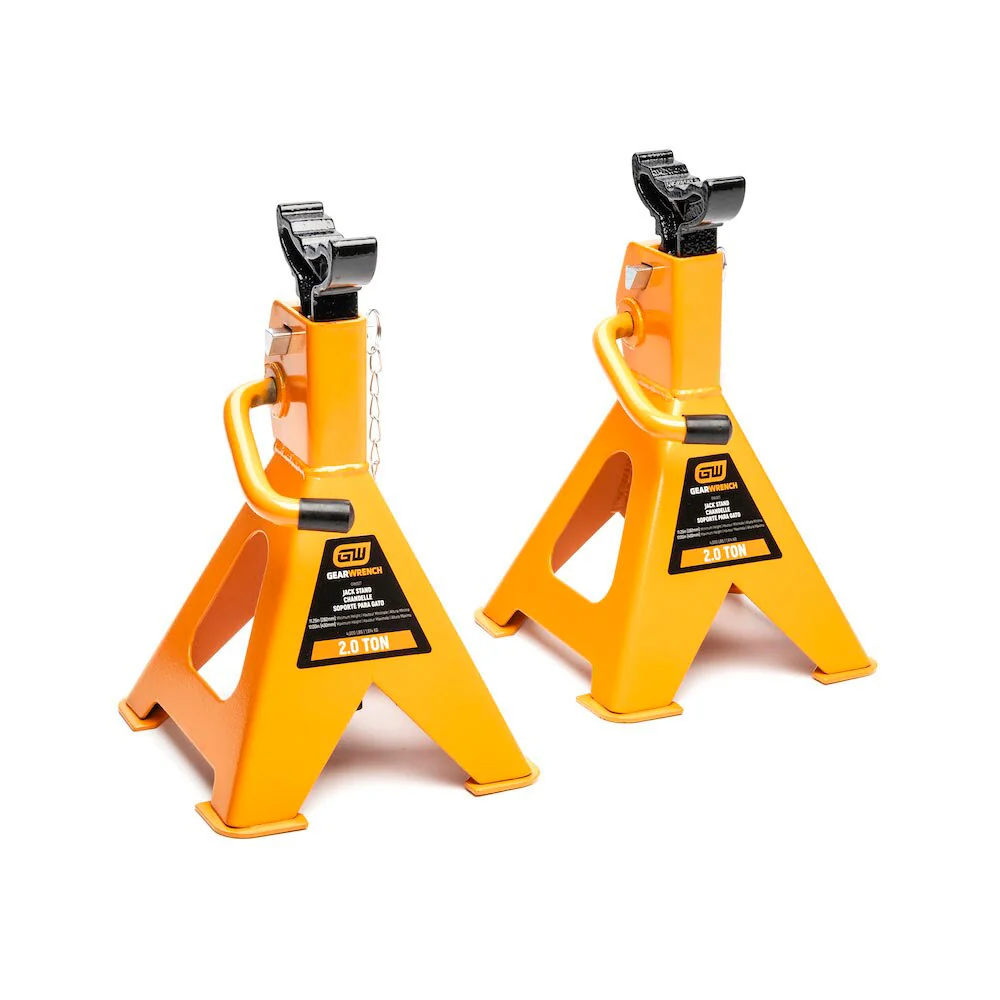 GearWrench GWJS2T 2 Ton Ratcheting Jack Stand - 2 Per Pack - Image 3