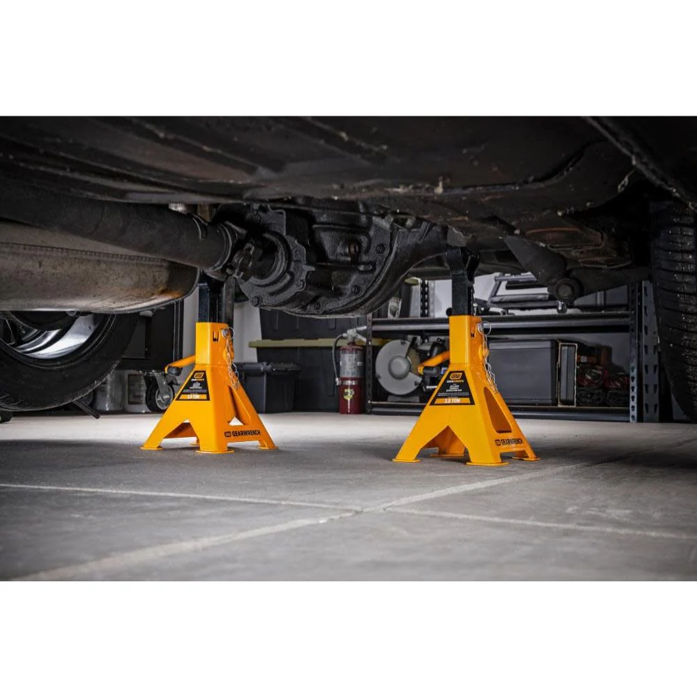 GearWrench GWJS3T 3 Ton Ratcheting Jack Stand - 2 Per Pack - Image 5