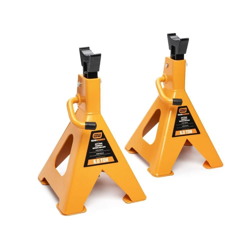 GearWrench GWJS6T 6 Ton Ratcheting Jack Stand - 2 Per Pack - Image 3