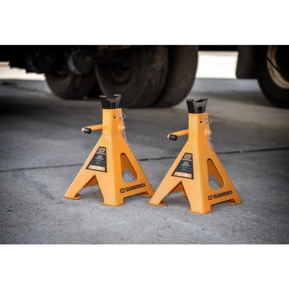GearWrench GWJS6T 6 Ton Ratcheting Jack Stand - 2 Per Pack - Image 5