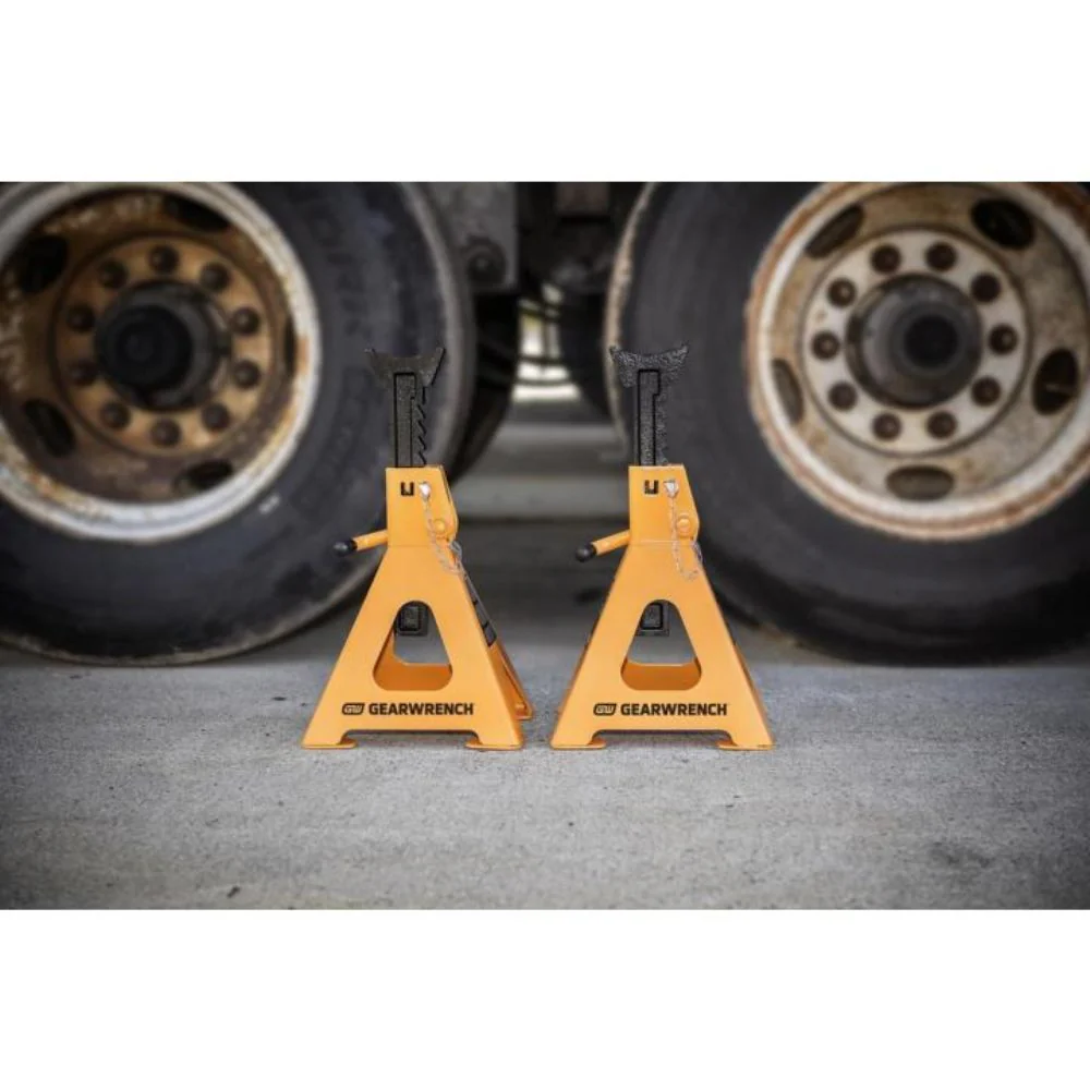 GearWrench GWJS6T 6 Ton Ratcheting Jack Stand - 2 Per Pack - Image 6