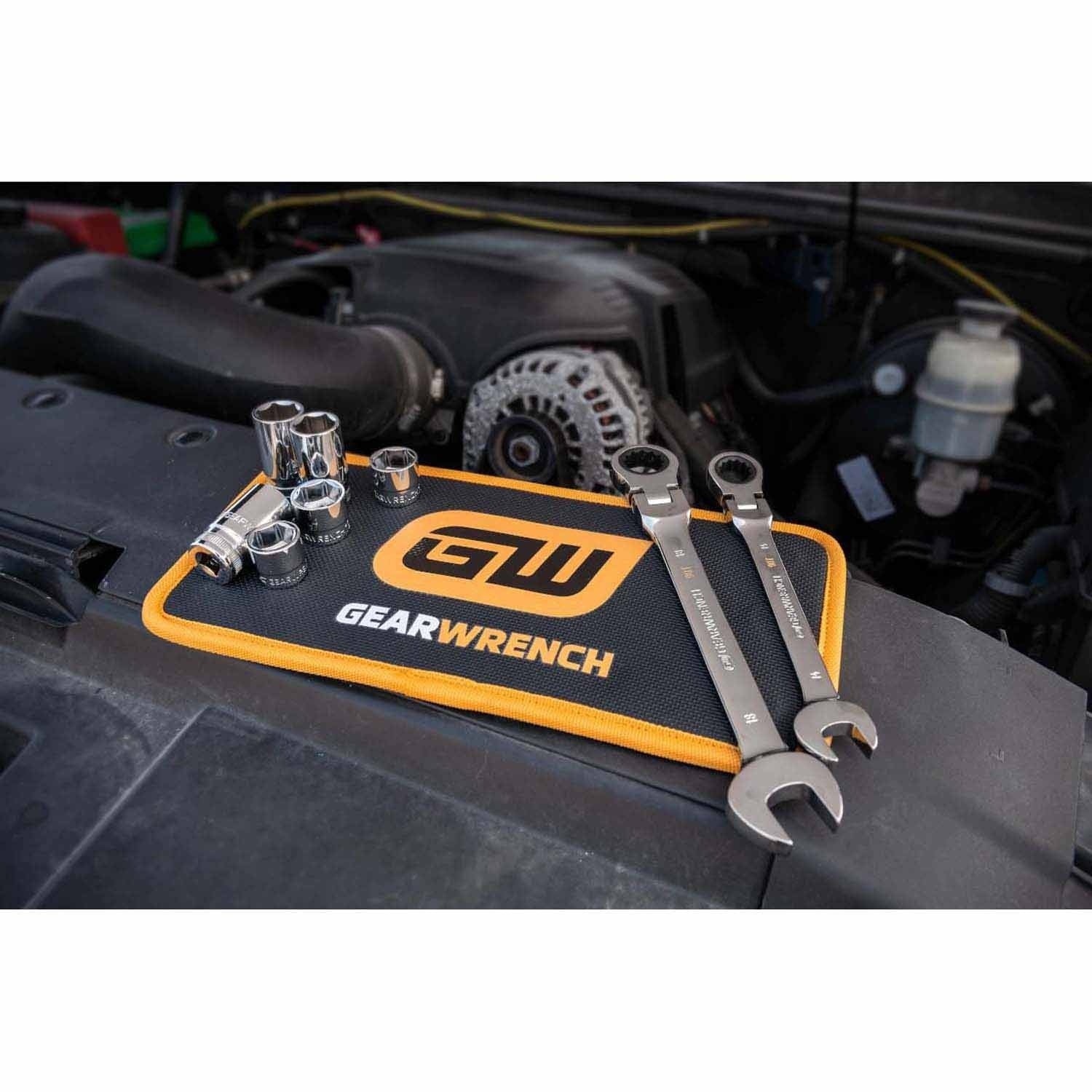 GearWrench GWMAGMAT126 12" X 6" High Strength Magnetic Tool Mat - Image 5
