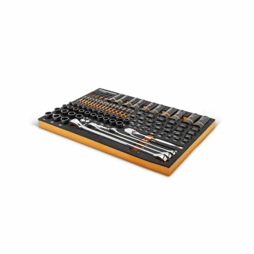 Gearwrench GWMSBBS02 97 Piece 1/4”, 3/8”, 1/2” Drive Bolt Biter™ Mechanics Tool Set in Foam Storage Tray - Image 3