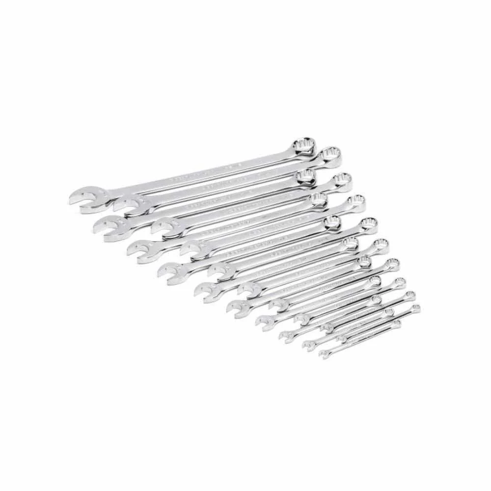 Gearwrench GWMSCWL12SAE 19 Piece 12 Point Long Pattern Combination SAE Wrench Set - Image 5