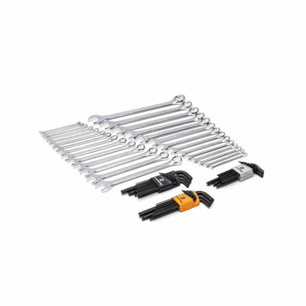 Gearwrench GWMSCWS6SAEMM 59 Piece 6 Point Combination Wrench and Hex Key Set in Foam Storage Tray - Image 5