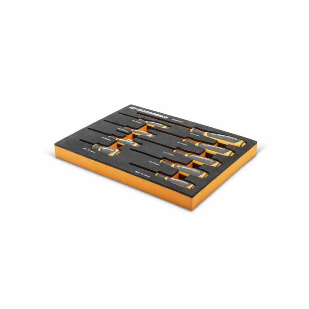 Gearwrench GWMSSCRPH 9 Piece Phillips® Dual Material Screwdriver Set in Foam Storage Tray - Image 3