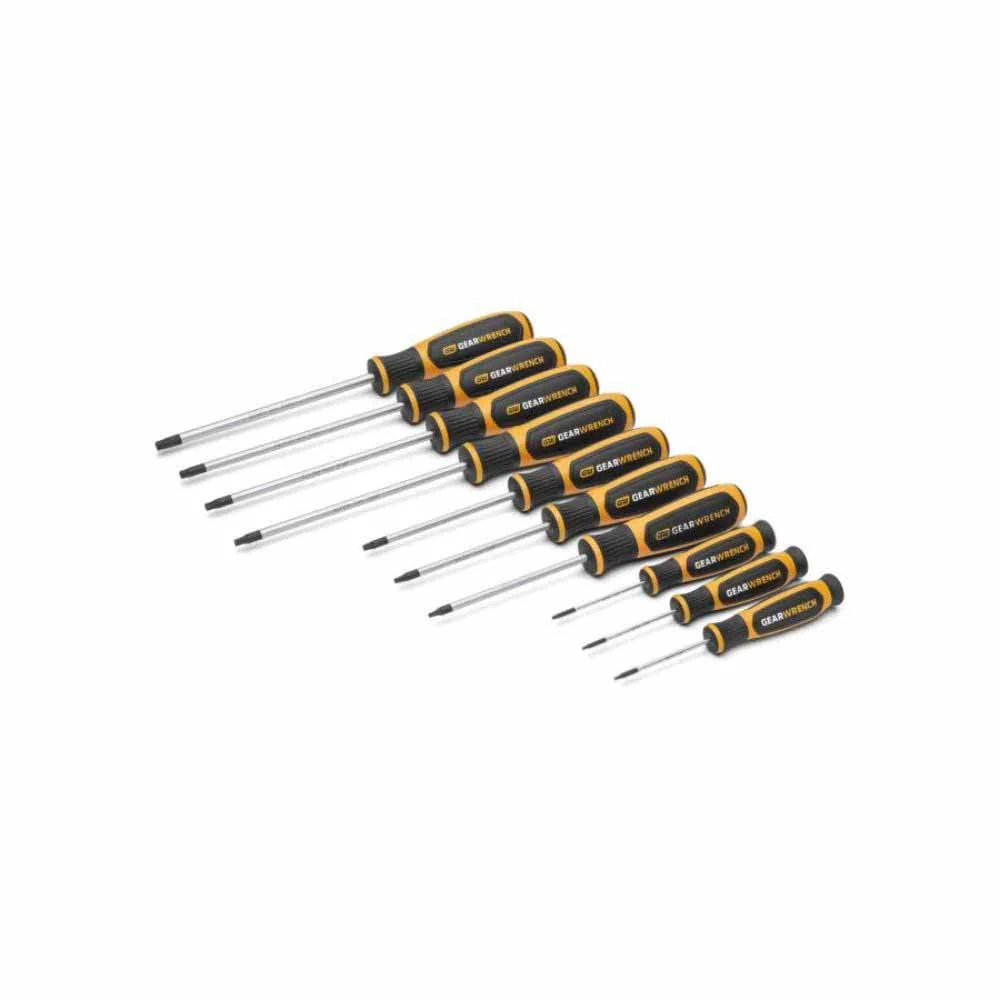 Gearwrench GWMSSCRTX 10 Piece Torx® Dual Material Screwdriver Set in Foam Storage Tray - Image 5
