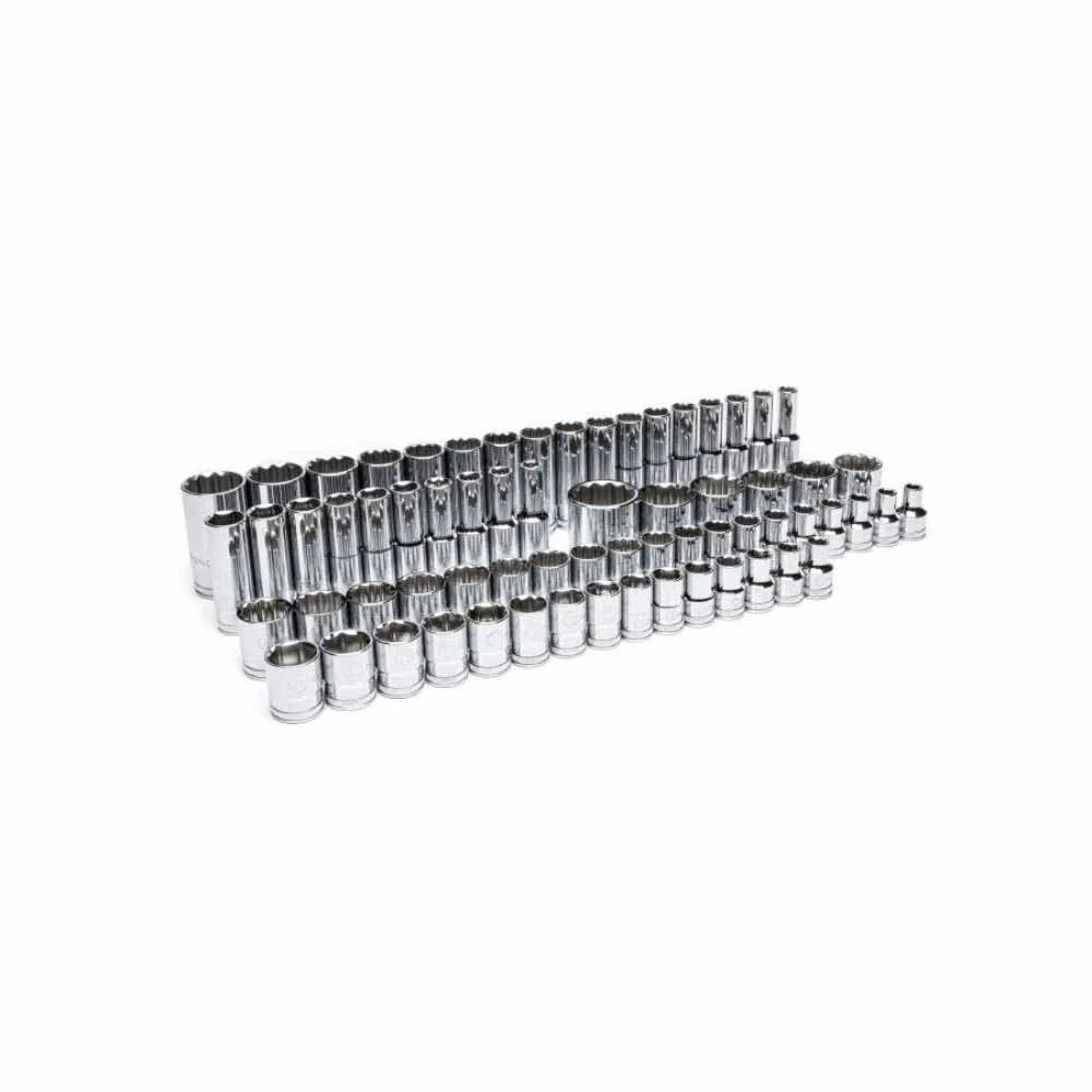 Gearwrench GWMSSKT12MM 67 Piece 1/2” Drive Master Metric Socket Set in Foam Storage Tray - Image 5