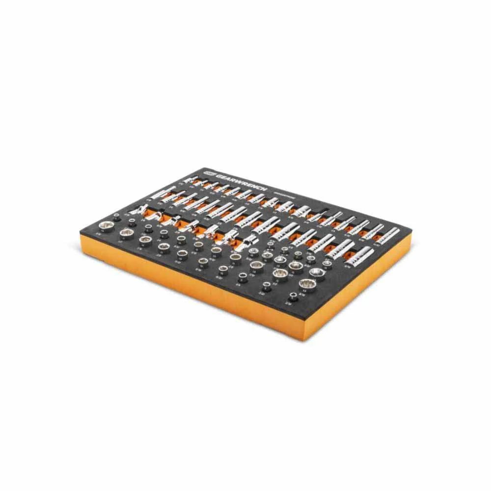 Gearwrench GWMSSKT14SAE 68 Piece 1/4” Dr Master SAE Socket Set in Foam Storage Tray - Image 3