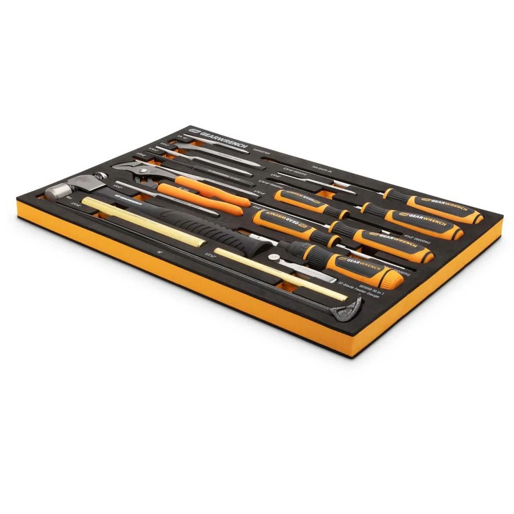 Gearwrench GWMSSTK01 27 Piece Striking Tools and Screwdriver Set in Foam Storage Tray (27 Piece) - Image 3