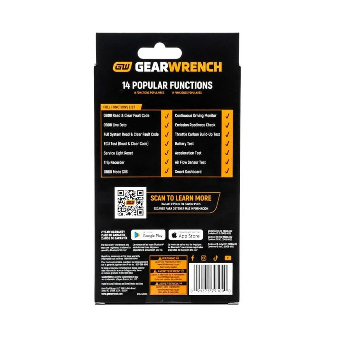 GearWrench GWSCAN4PK Everyday Diagnostic Tool (4 Pack) - Image 8