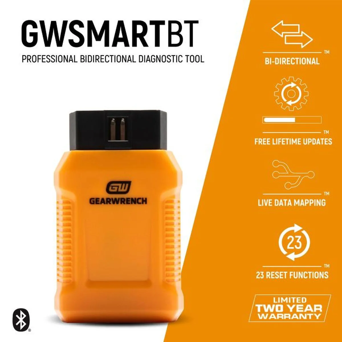 GearWrench GWSMARTBT4PK Pro Bidirectional Diagnostic Tool (4 Pack) - Image 4