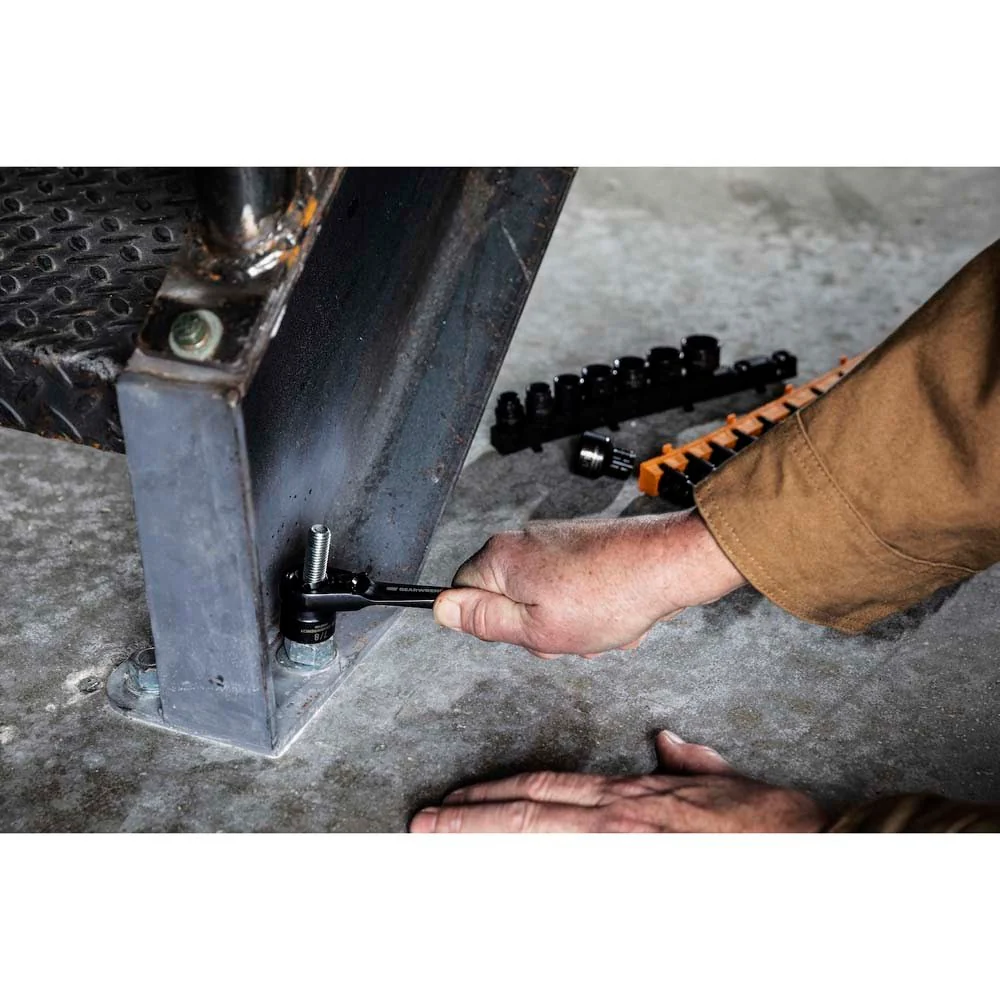 GearWrench GWX6PT25 25 Piece 3/8" Drive Pass-Thru Ratchet and Socket Set - Image 3