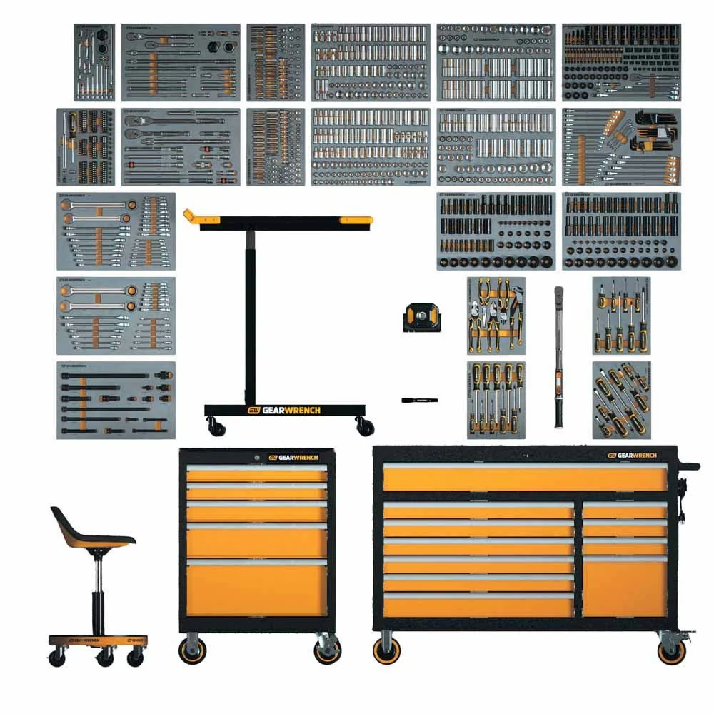 GearWrench MEGAMOD1024 1024-Piece Master Technician Set in Modular Trays with Storage - Image 11