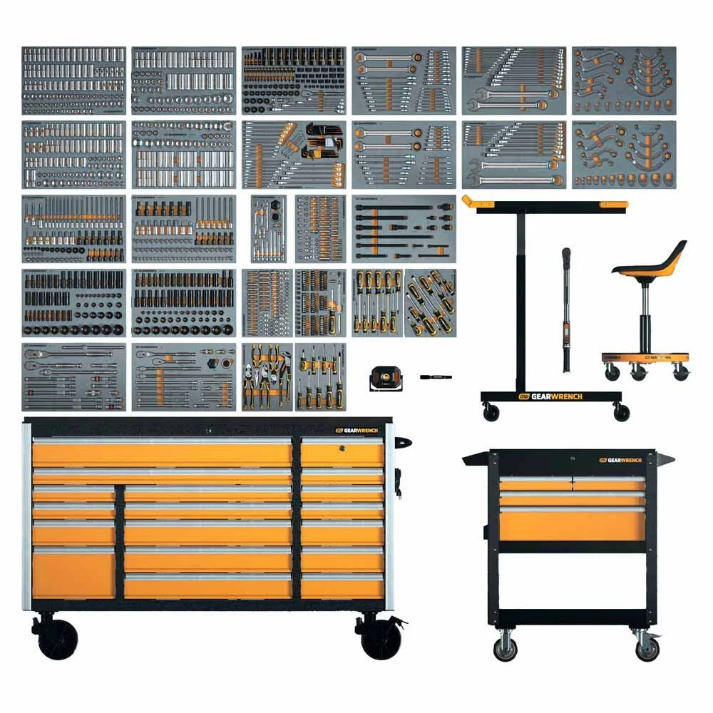 GearWrench MEGAMOD1268 1268-Piece Master Technician Set in Modular Trays with Storage - Image 11
