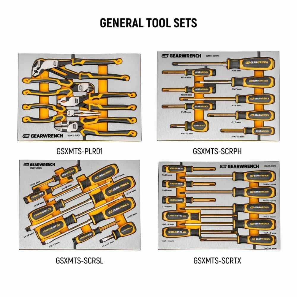 GearWrench MEGAMOD1268 1268-Piece Master Technician Set in Modular Trays with Storage - Image 7
