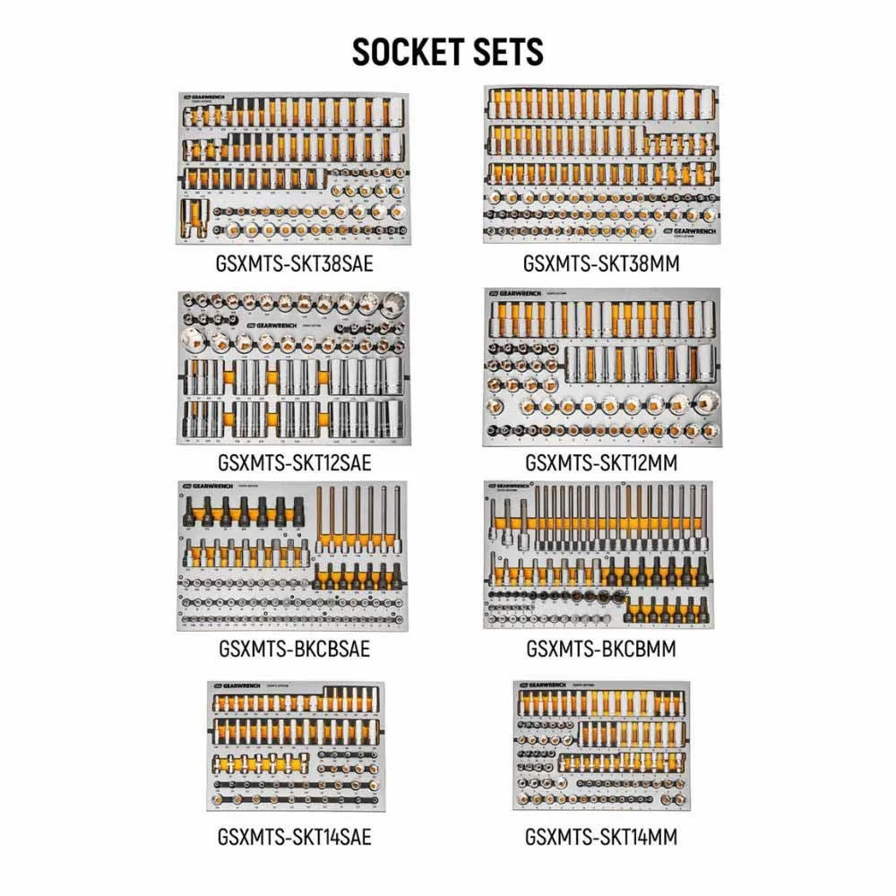GearWrench MEGAMOD1268 1268-Piece Master Technician Set in Modular Trays with Storage - Image 9