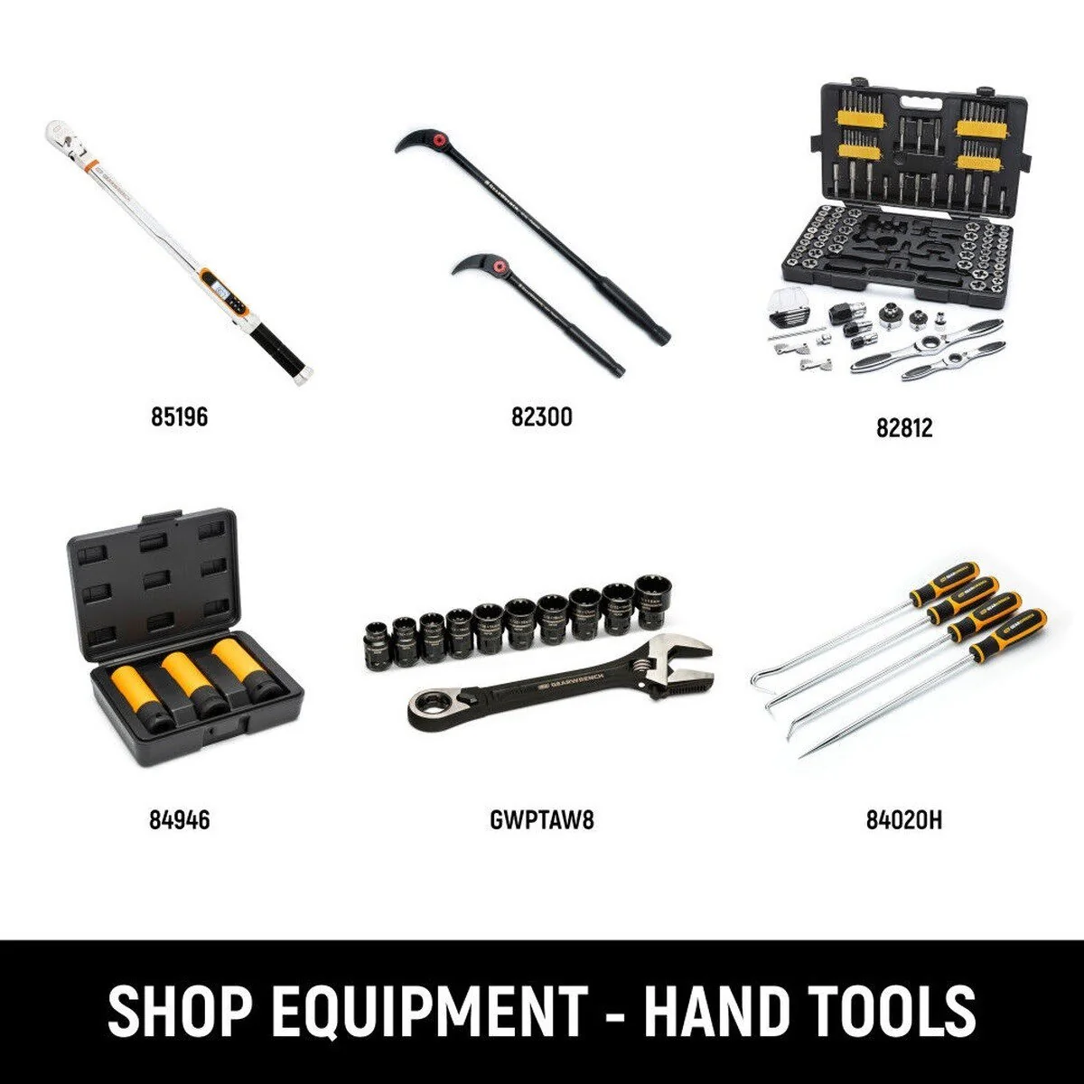 GearWrench MEGAMOD1858 1858 Piece Mechanics Tool Set with Modular Foam Trays Tool Storage and Shop Equipment (1 Set) - Image 11