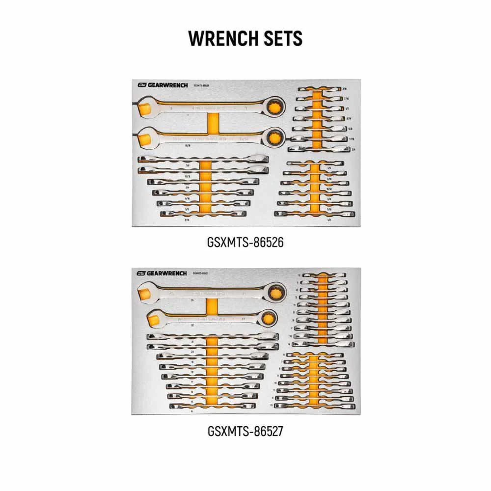 GearWrench MEGAMOD873 873-Piece Master Technician Set in Modular Trays with Storage - Image 3
