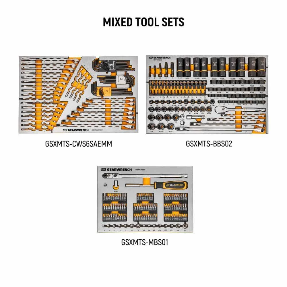 GearWrench MEGAMOD873 873-Piece Master Technician Set in Modular Trays with Storage - Image 5