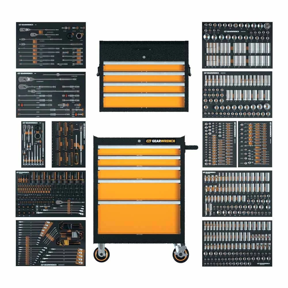 GearWrench MEGAMODPRO 791-Piece Master Technician Set in Modular Trays with Storage - Image 7
